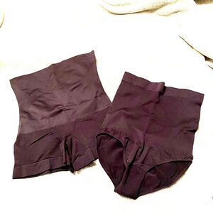 NWT High Waisted Shape Wear Bundle Size M Black